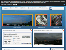Tablet Screenshot of meteoceccano.it